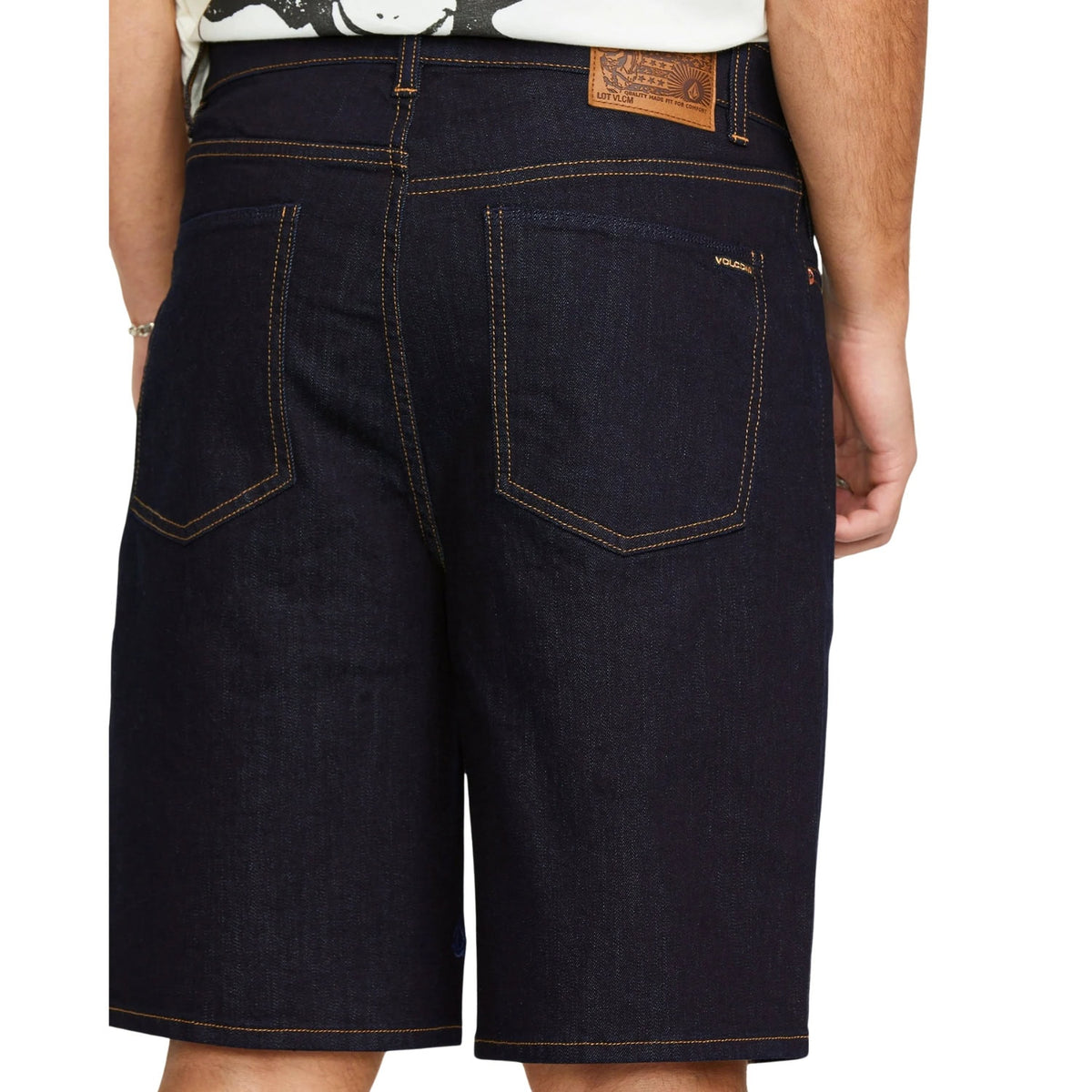 Volcom Billow Denim Shorts - Rinse