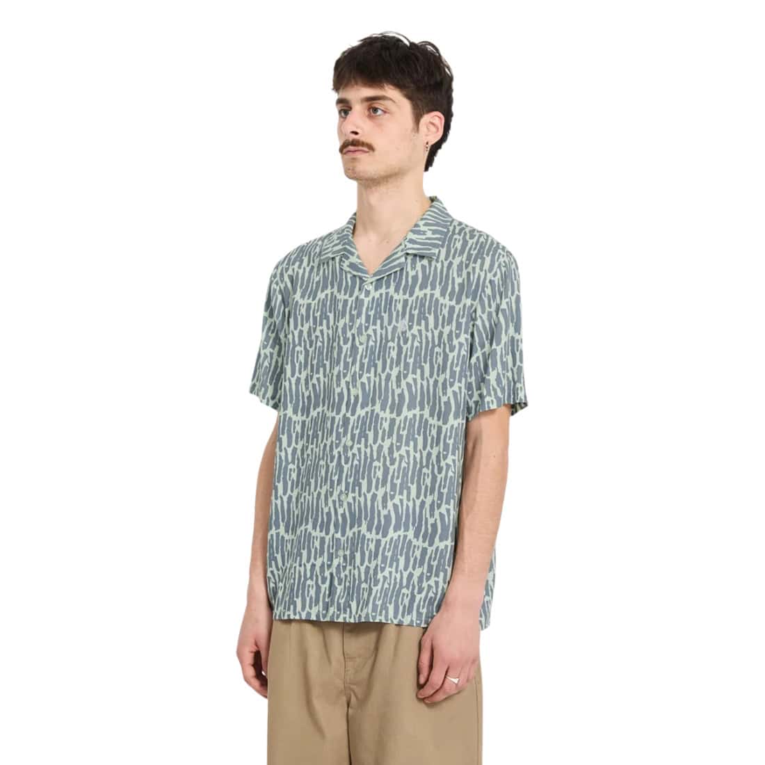 Volcom Boldstone Short Sleeve Shirt - Tradewinds - Mens Casual Shirt by Volcom