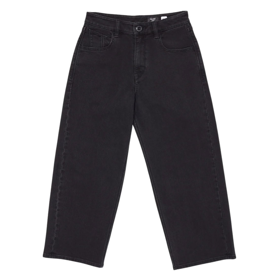 Volcom Boys Billow Baggy Denim - Black Out - Boys Relaxed/Loose Denim Jeans by Volcom