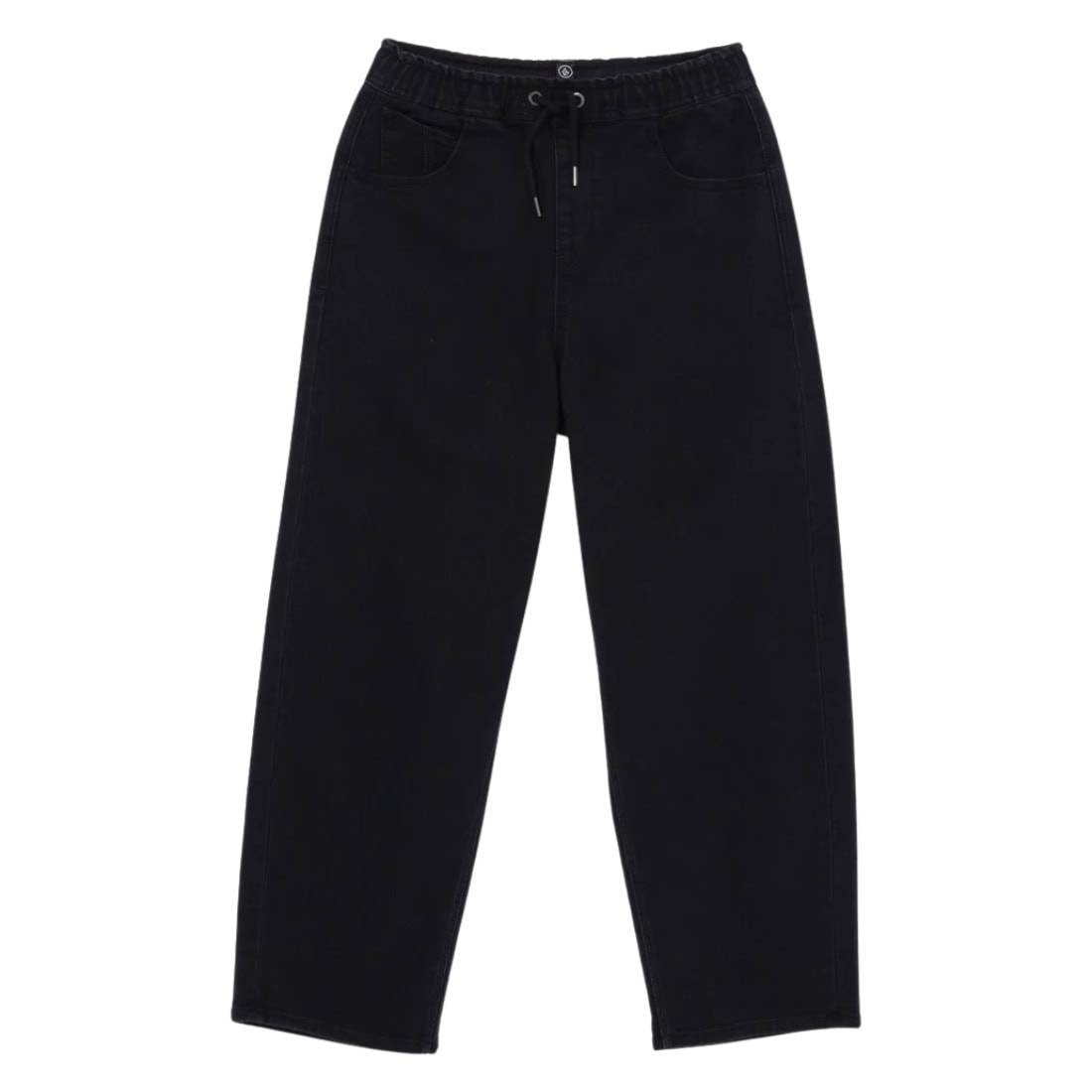 Volcom Boys Freazy Loose Denim - Blackout - Boys Relaxed/Loose Denim Jeans by Volcom