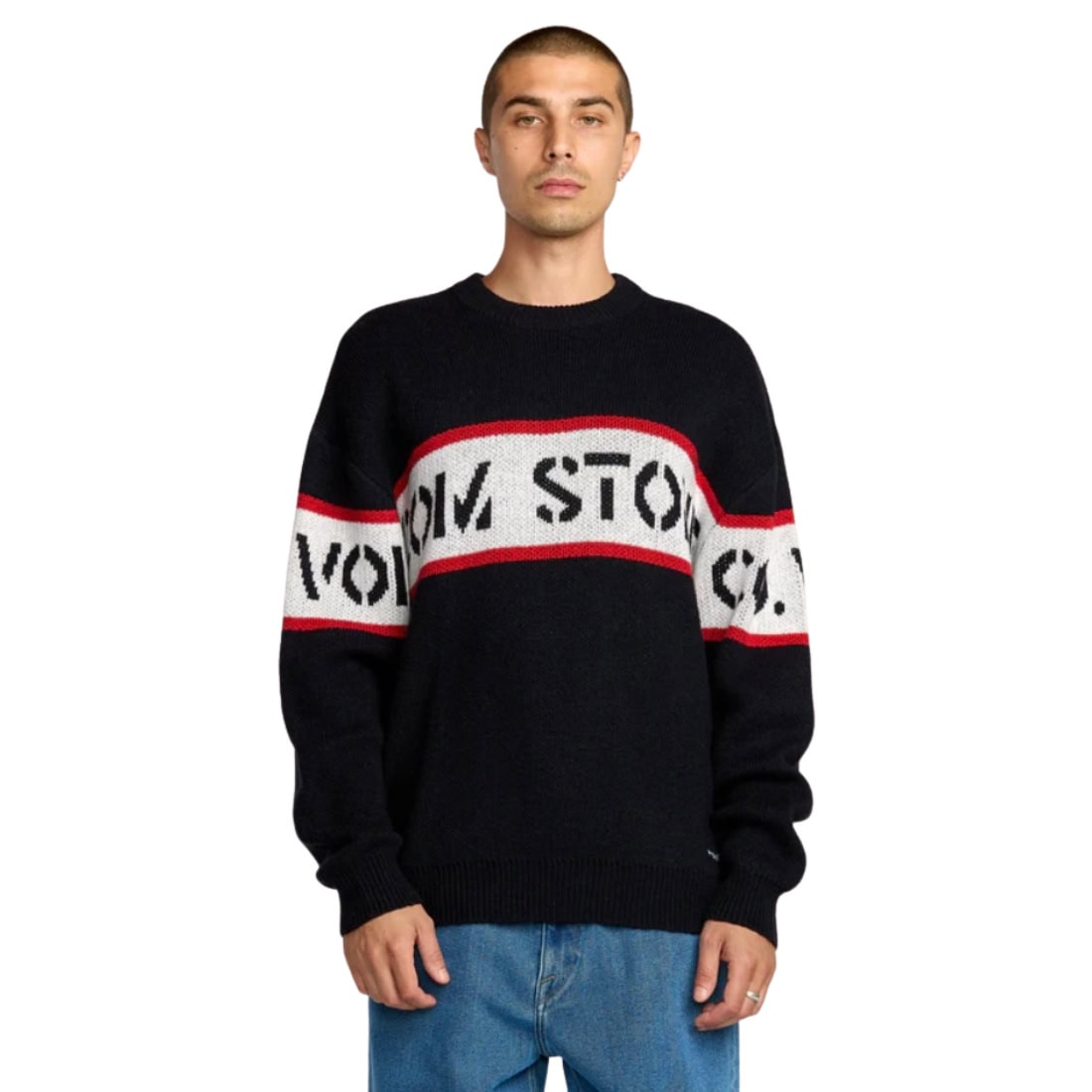 Volcom Carwash Sweater - Black - Mens Knitwear by Volcom