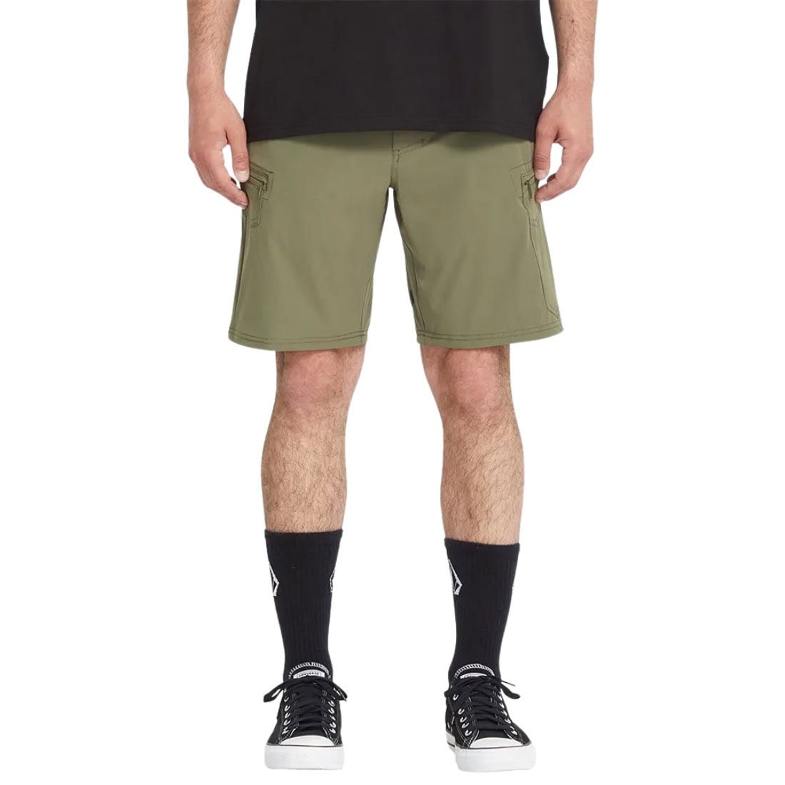 Volcom Cashed In Cargo Hybrid 20 Shorts - Wintermoss - Mens Hybrid Shorts by Volcom