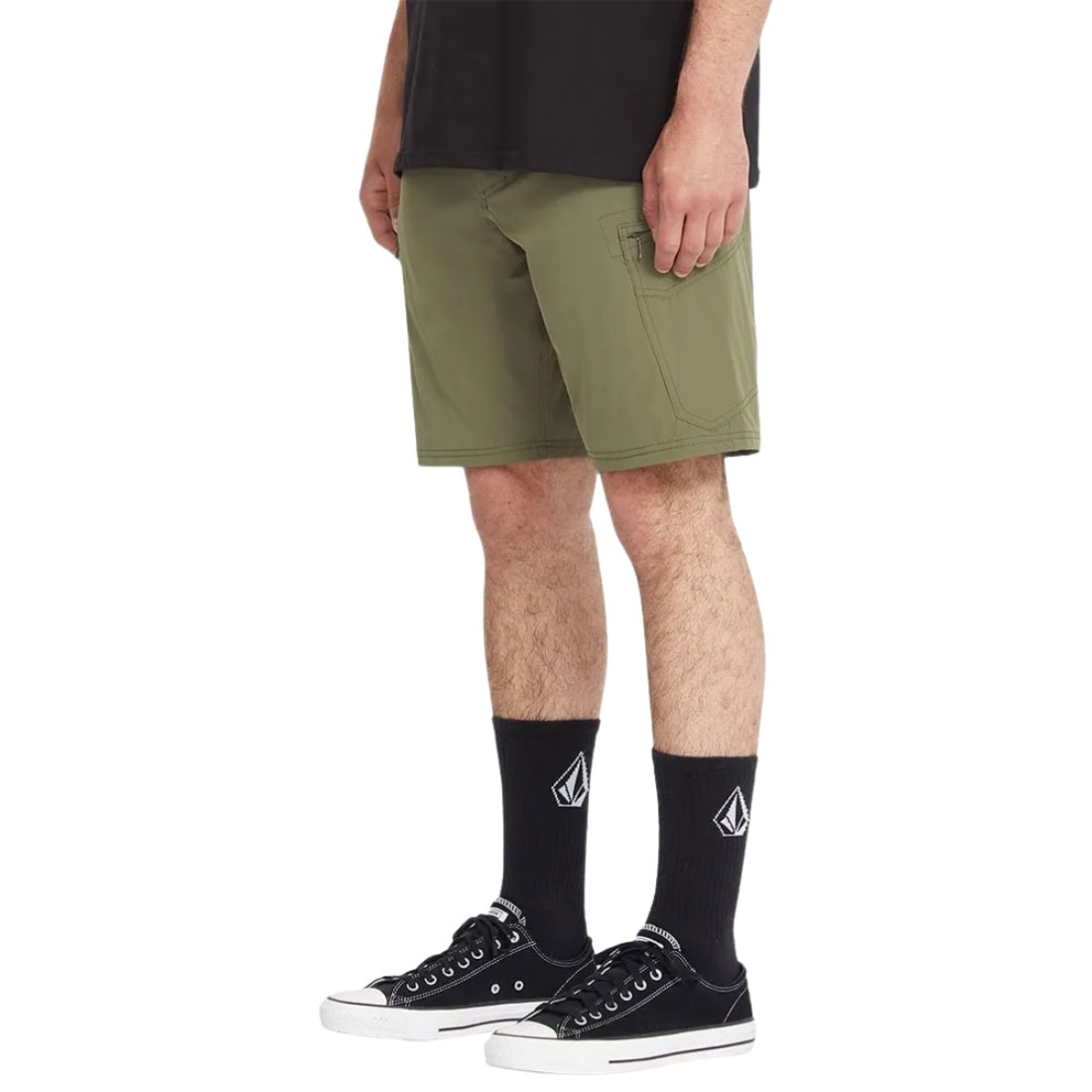Volcom Cashed In Cargo Hybrid 20 Shorts - Wintermoss - Mens Hybrid Shorts by Volcom