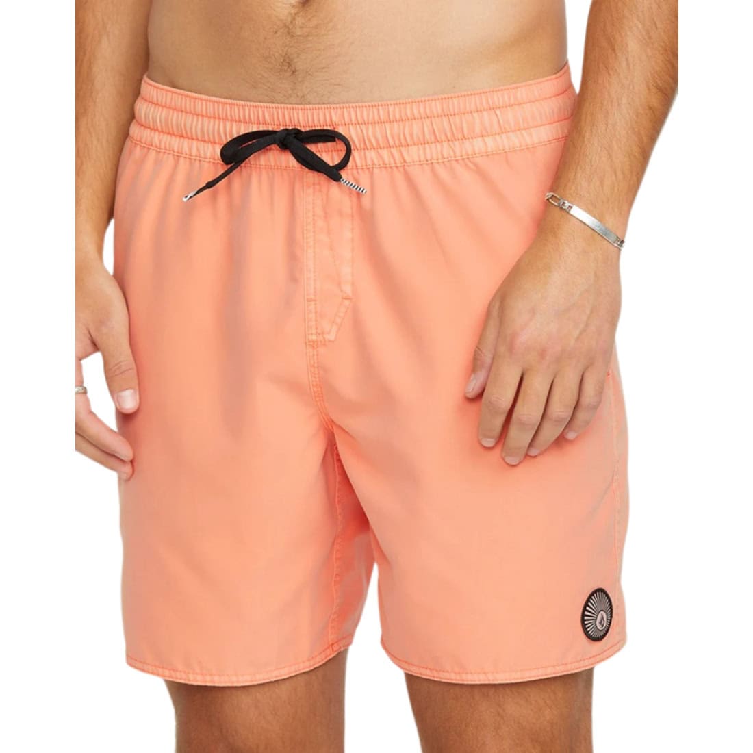 Volcom Center Trunk 17 Boardshort - Peach - Mens Boardshorts by Volcom