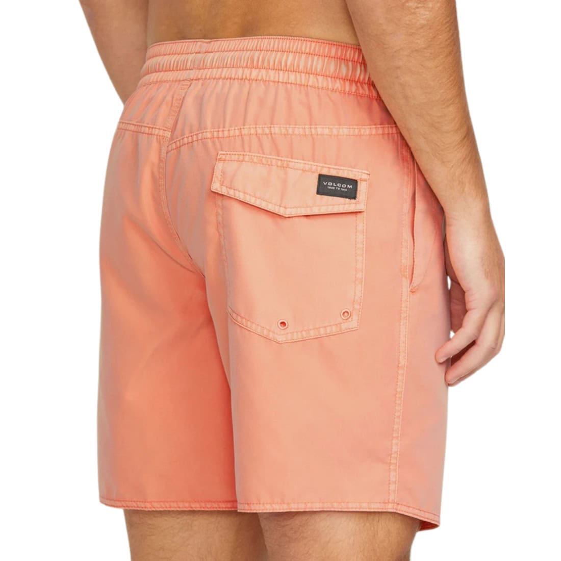 Volcom Center Trunk 17 Boardshort - Peach - Mens Boardshorts by Volcom