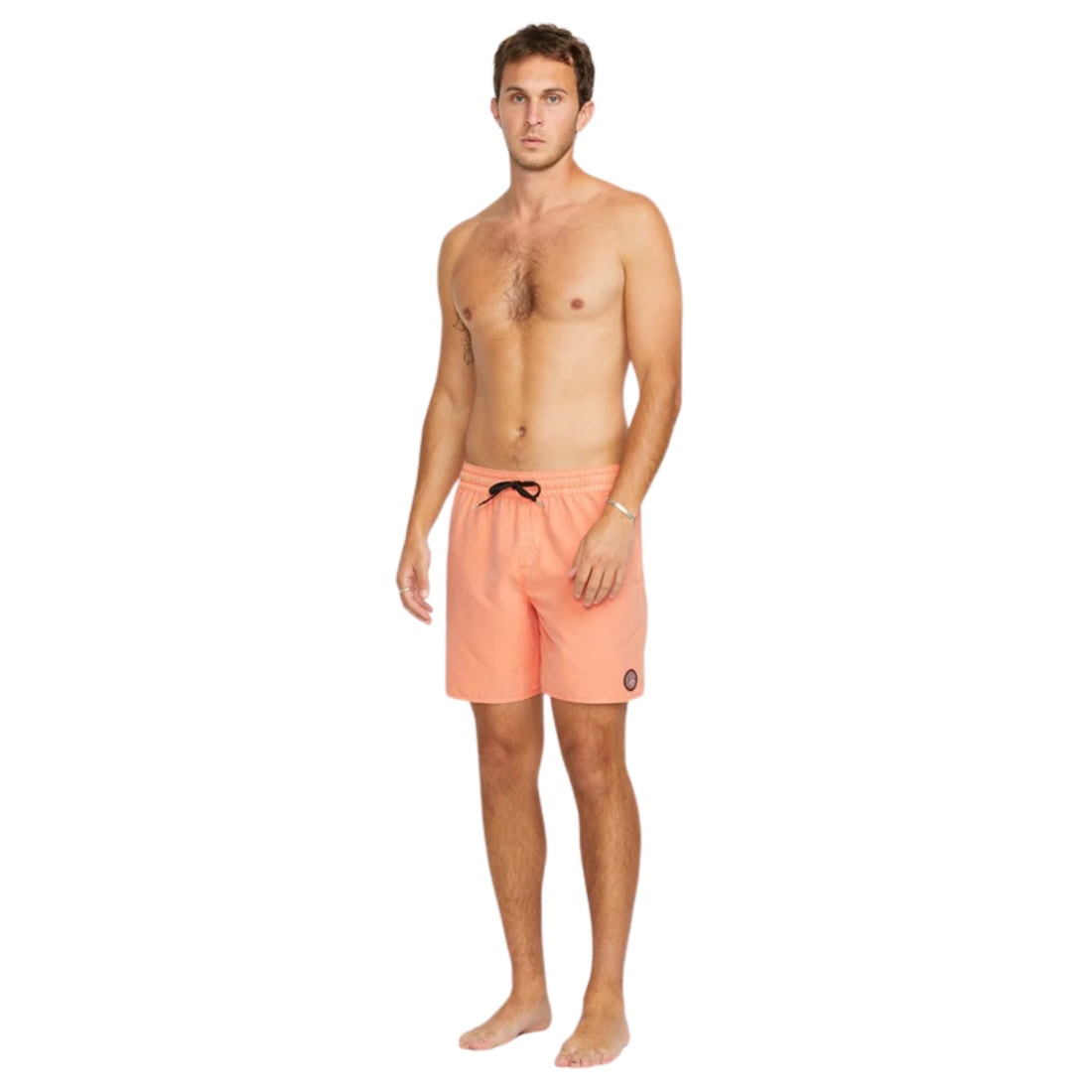 Volcom Center Trunk 17 Boardshort - Peach - Mens Boardshorts by Volcom
