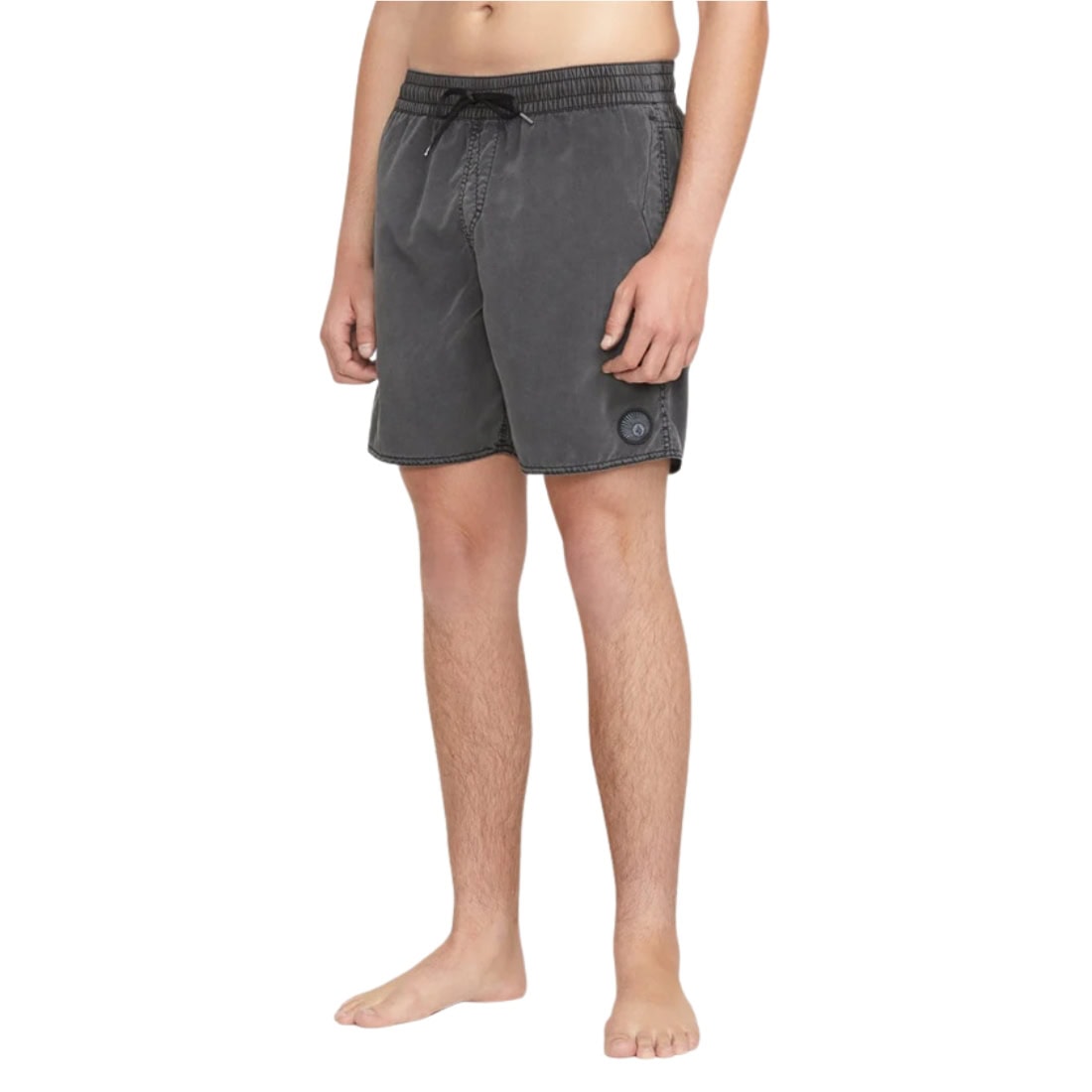 Volcom Center Trunk 17" Short - Black SP26 - Mens Boardshorts by Volcom