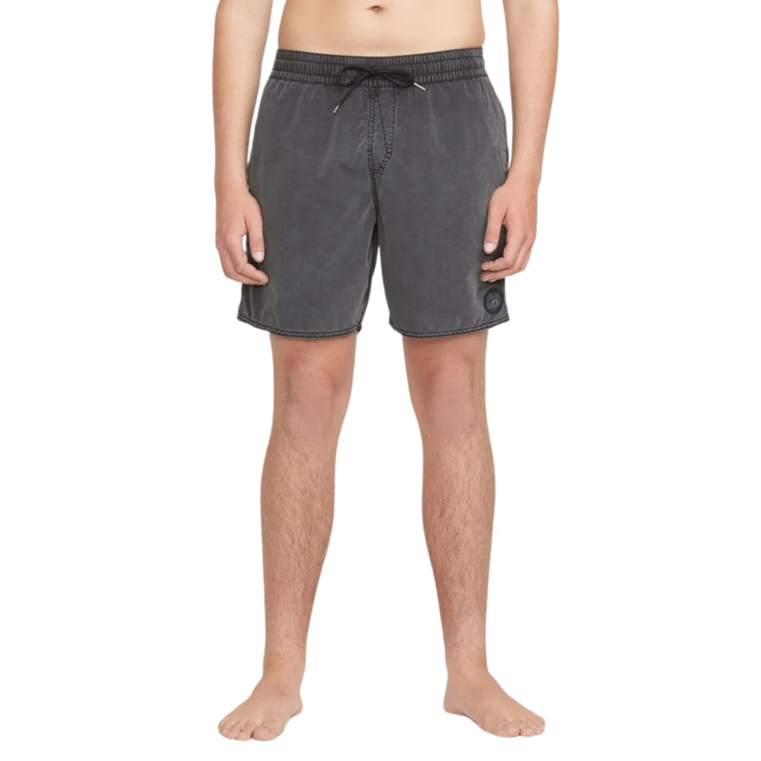 Volcom Center Trunk 17" Short - Black SP26 - Mens Boardshorts by Volcom