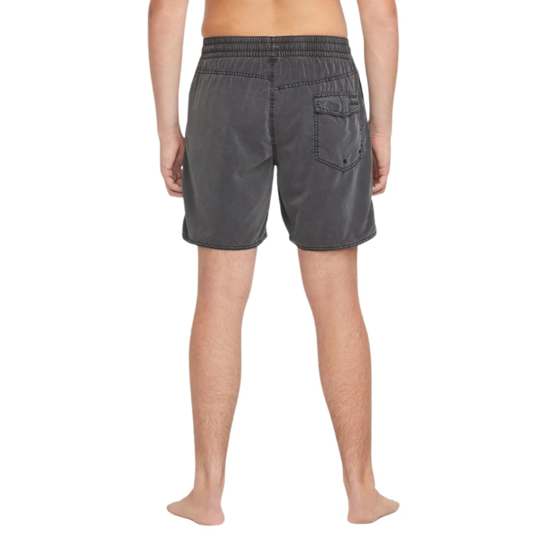 Volcom Center Trunk 17" Short - Black SP26 - Mens Boardshorts by Volcom