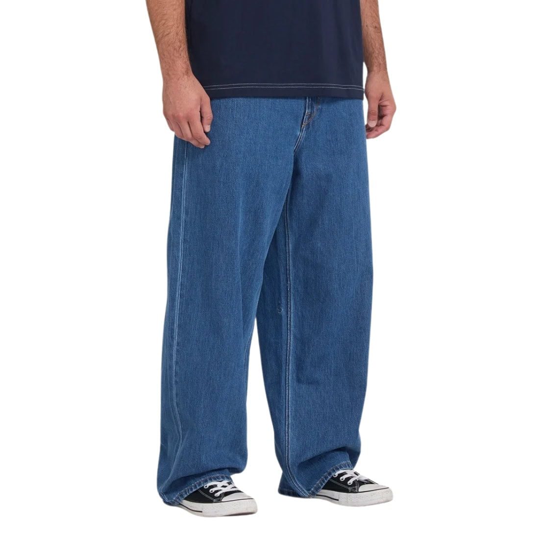 Volcom Chillow Denim - Oliver Stone No Tint - Mens Relaxed/Loose Denim Jeans by Volcom