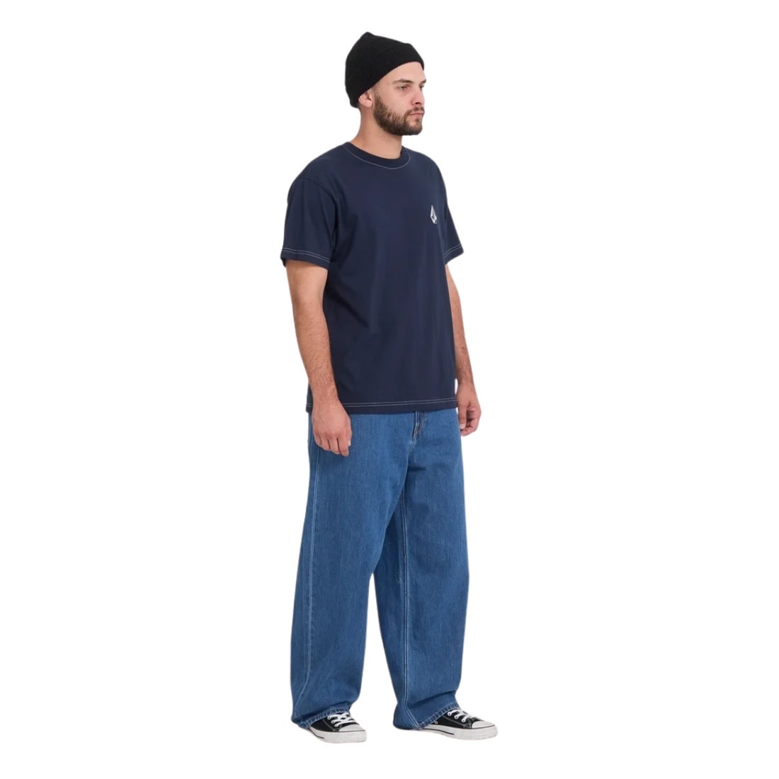 Volcom Chillow Denim - Oliver Stone No Tint - Mens Relaxed/Loose Denim Jeans by Volcom