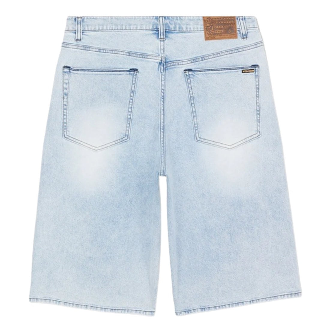 Volcom Chillow Denim Shorts - Desert Dirt Indigo - Mens Denim Shorts by Volcom