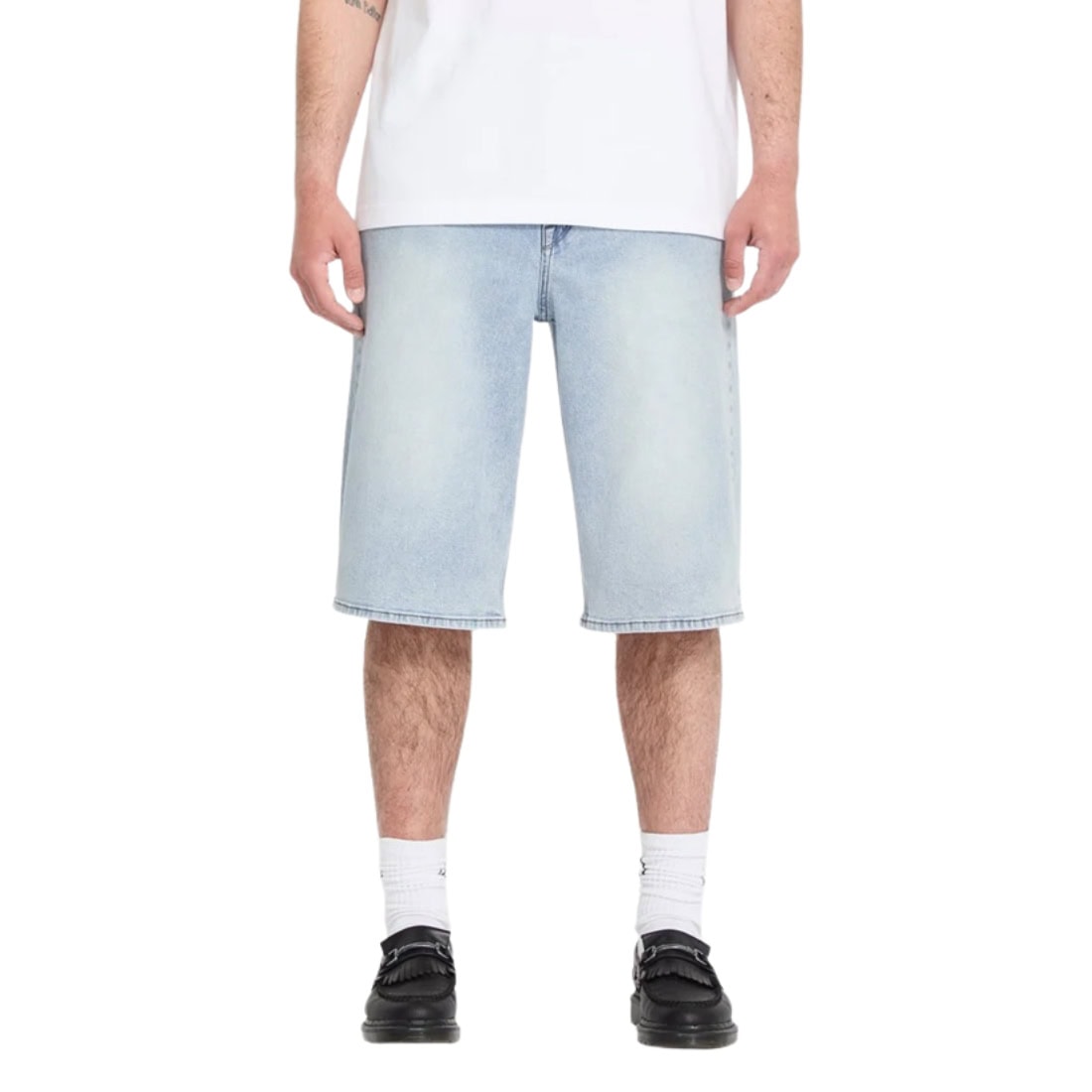 Volcom Chillow Denim Shorts - Desert Dirt Indigo - Mens Denim Shorts by Volcom