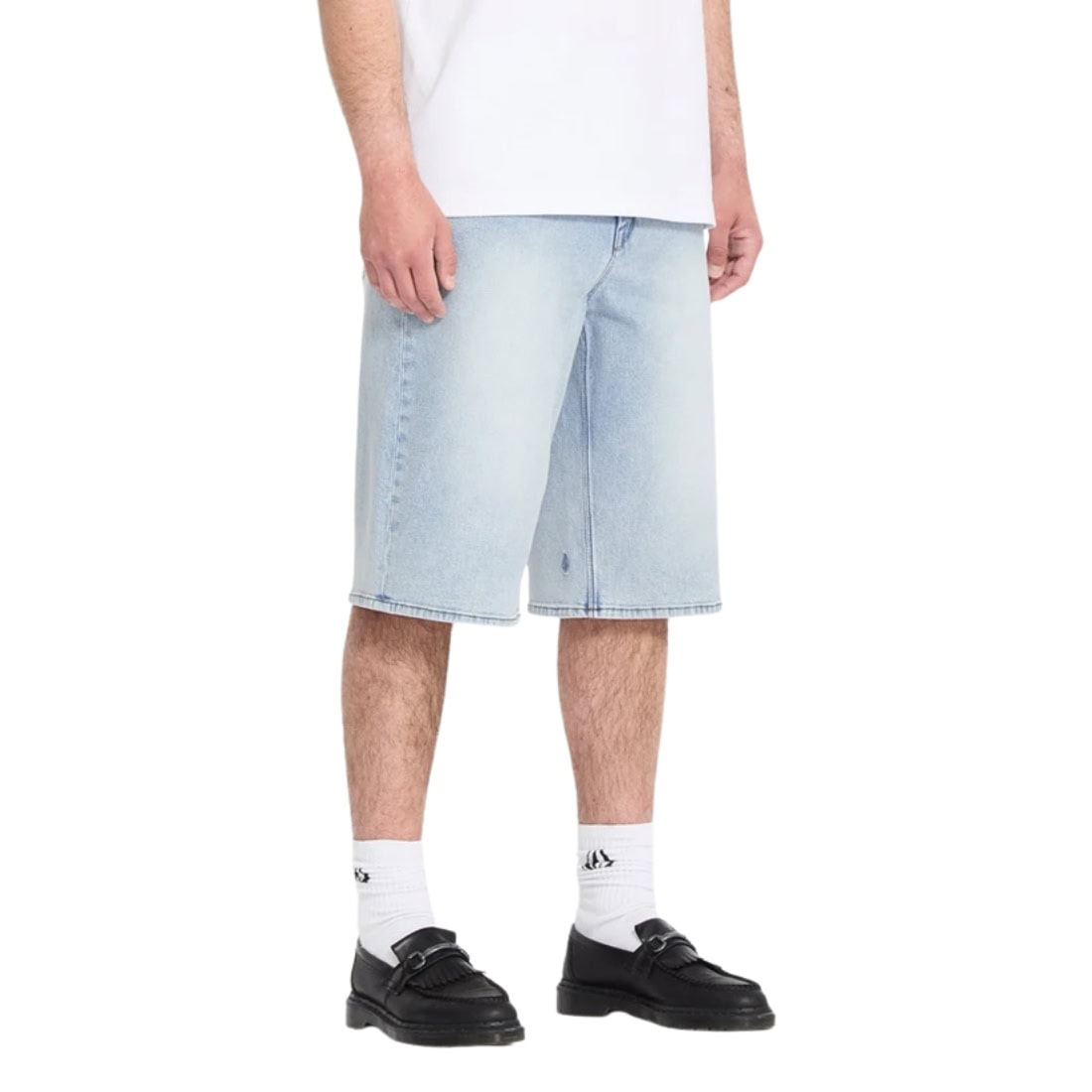 Volcom Chillow Denim Shorts - Desert Dirt Indigo - Mens Denim Shorts by Volcom
