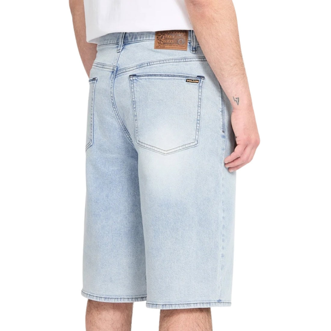 Volcom Chillow Denim Shorts - Desert Dirt Indigo - Mens Denim Shorts by Volcom