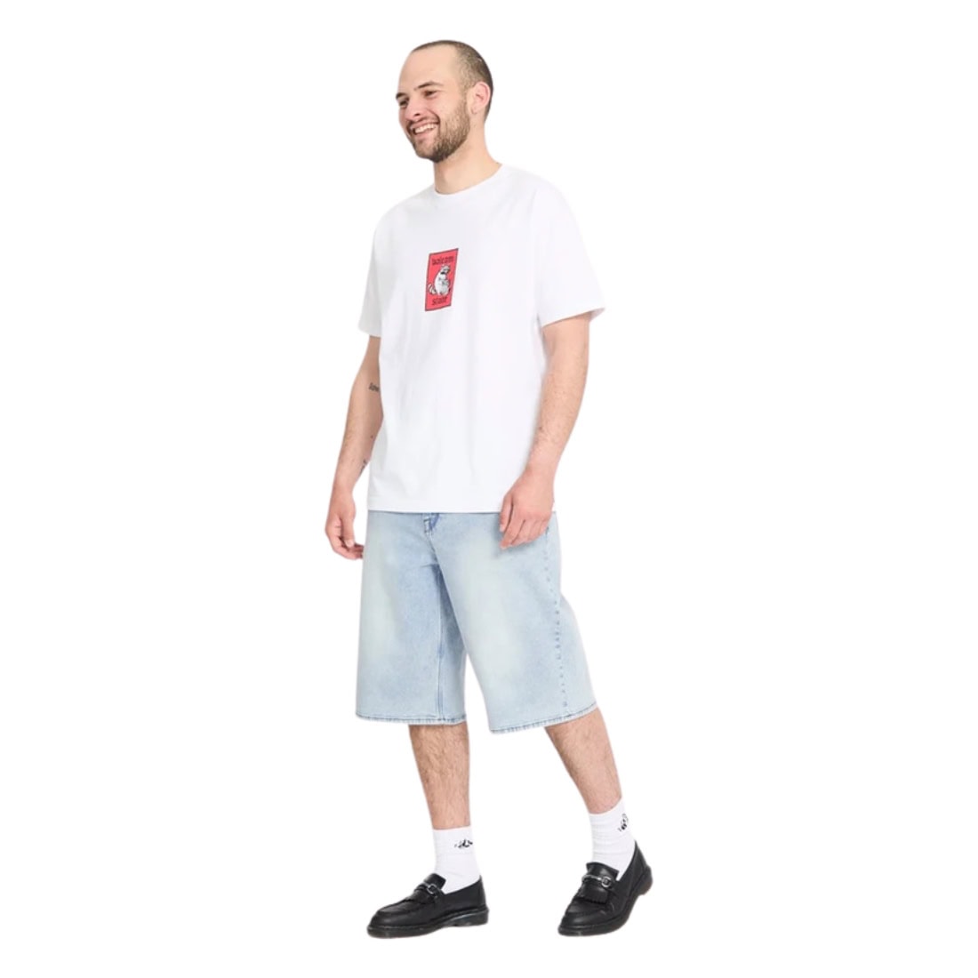 Volcom Chillow Denim Shorts - Desert Dirt Indigo - Mens Denim Shorts by Volcom