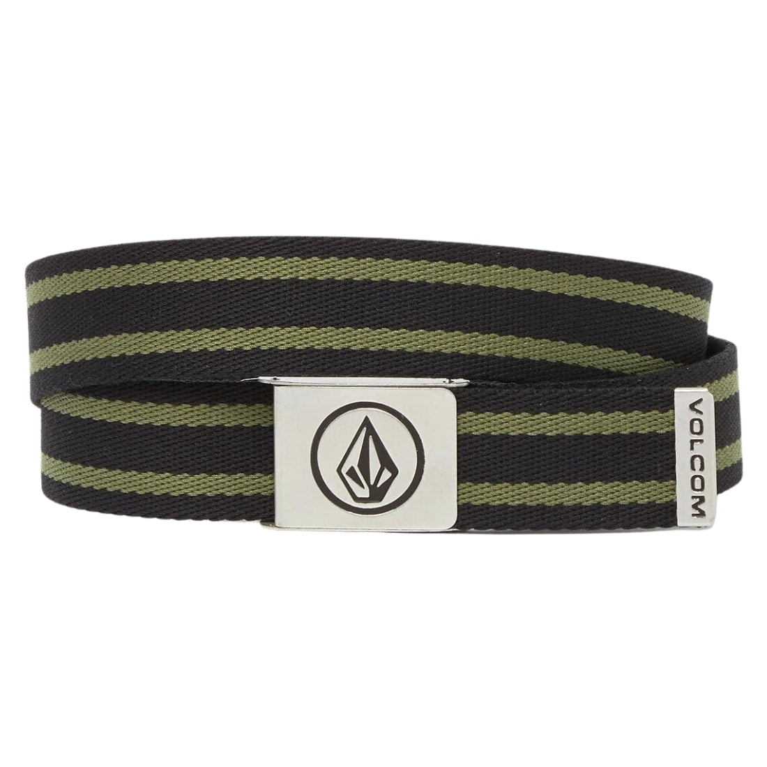 Volcom Circle Web Belt - Expedition Green - Mens Web Belt by Volcom One Size
