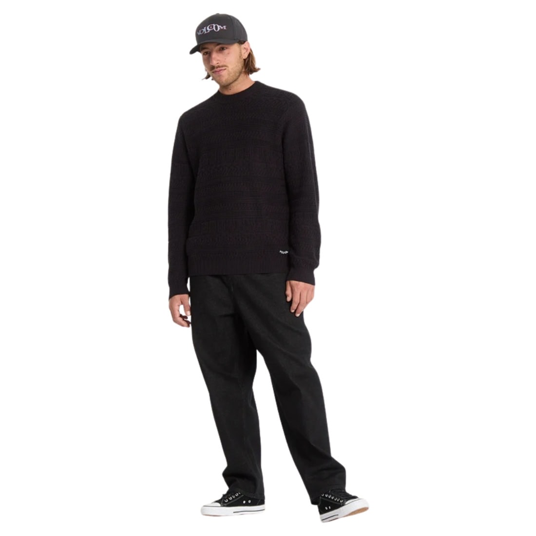 Volcom Dreamdeker Sweater - Black - Mens Knitwear by Volcom