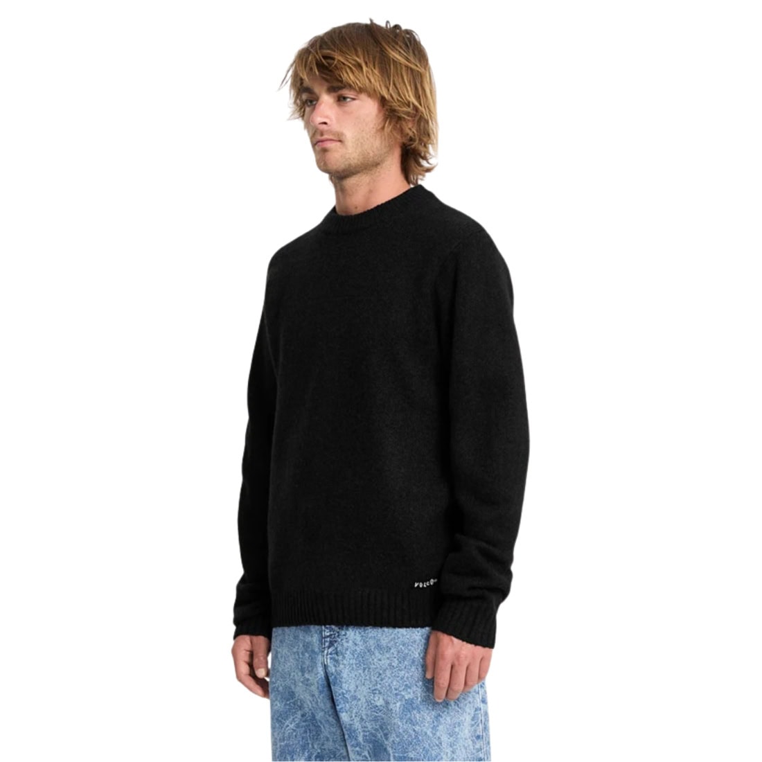 Volcom Edmonder II Sweater - Black - Mens Knitwear by Volcom