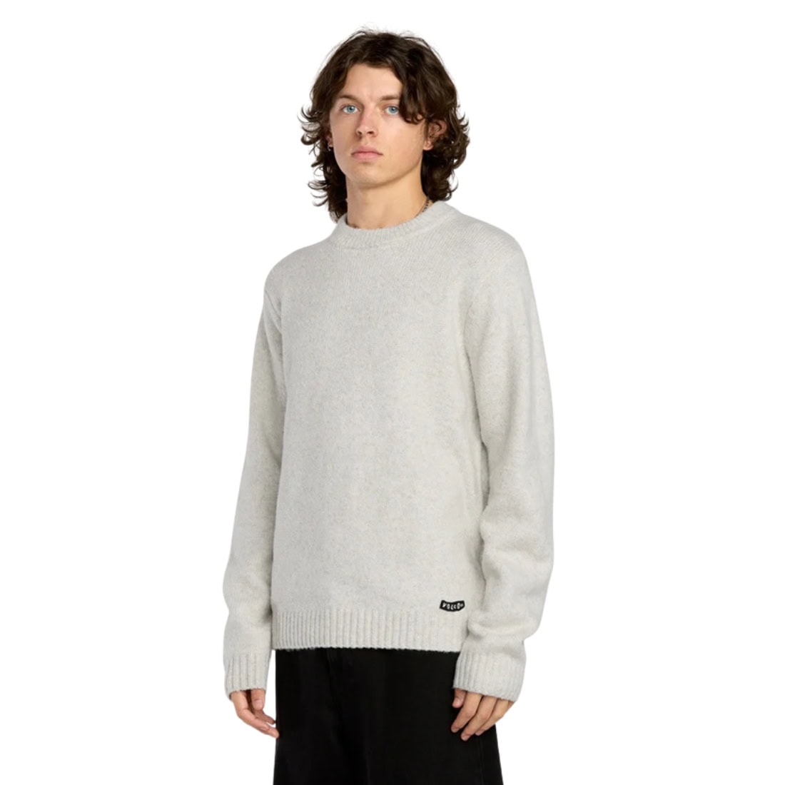 Volcom Edmonder II Sweater - Dirty White - Mens Knitwear by Volcom