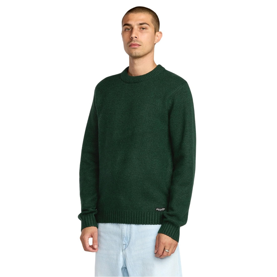 Volcom Edmonder II Sweater - Scarab - Mens Knitwear by Volcom
