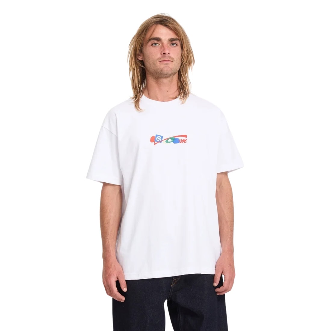 Volcom FA Carrau 2 Loose T-Shirt - White - Mens Graphic T-Shirt by Volcom