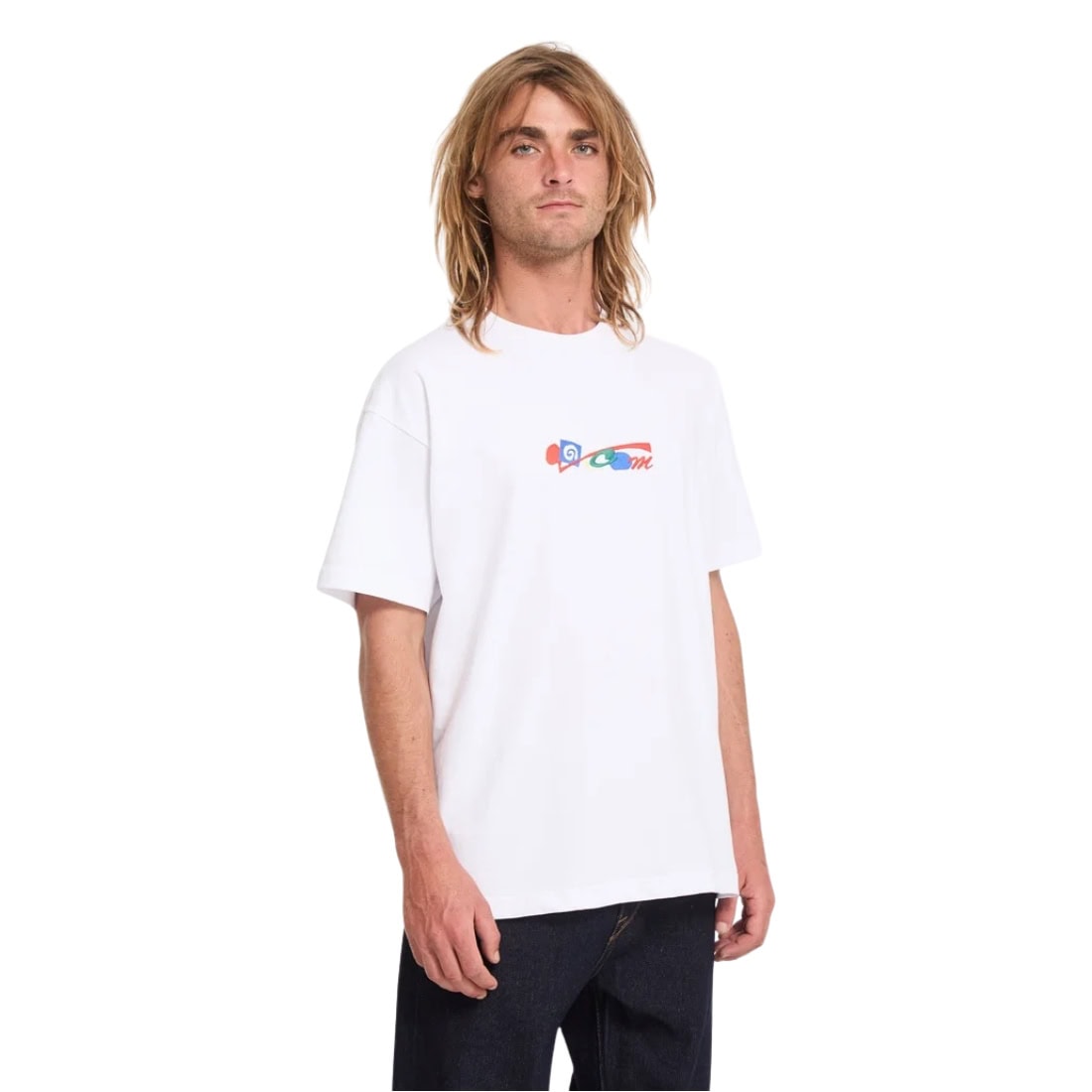 Volcom FA Carrau 2 Loose T-Shirt - White - Mens Graphic T-Shirt by Volcom
