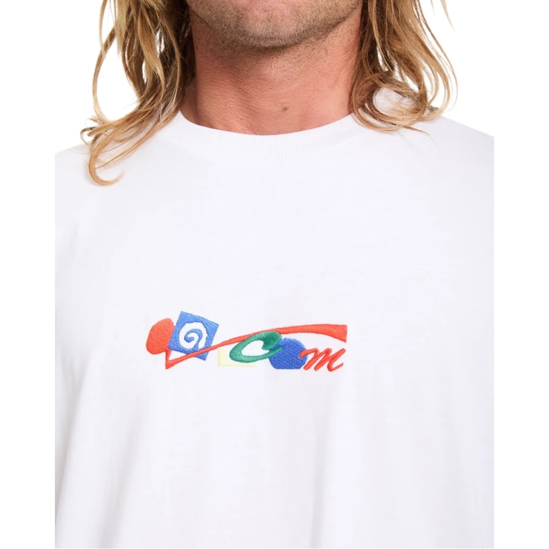 Volcom FA Carrau 2 Loose T-Shirt - White - Mens Graphic T-Shirt by Volcom