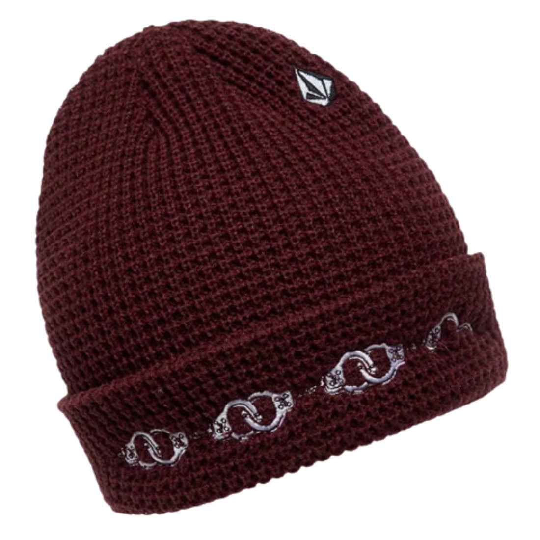 Volcom FA Daniel Shepard Beanie - Merlot - Fold Beanie by Volcom