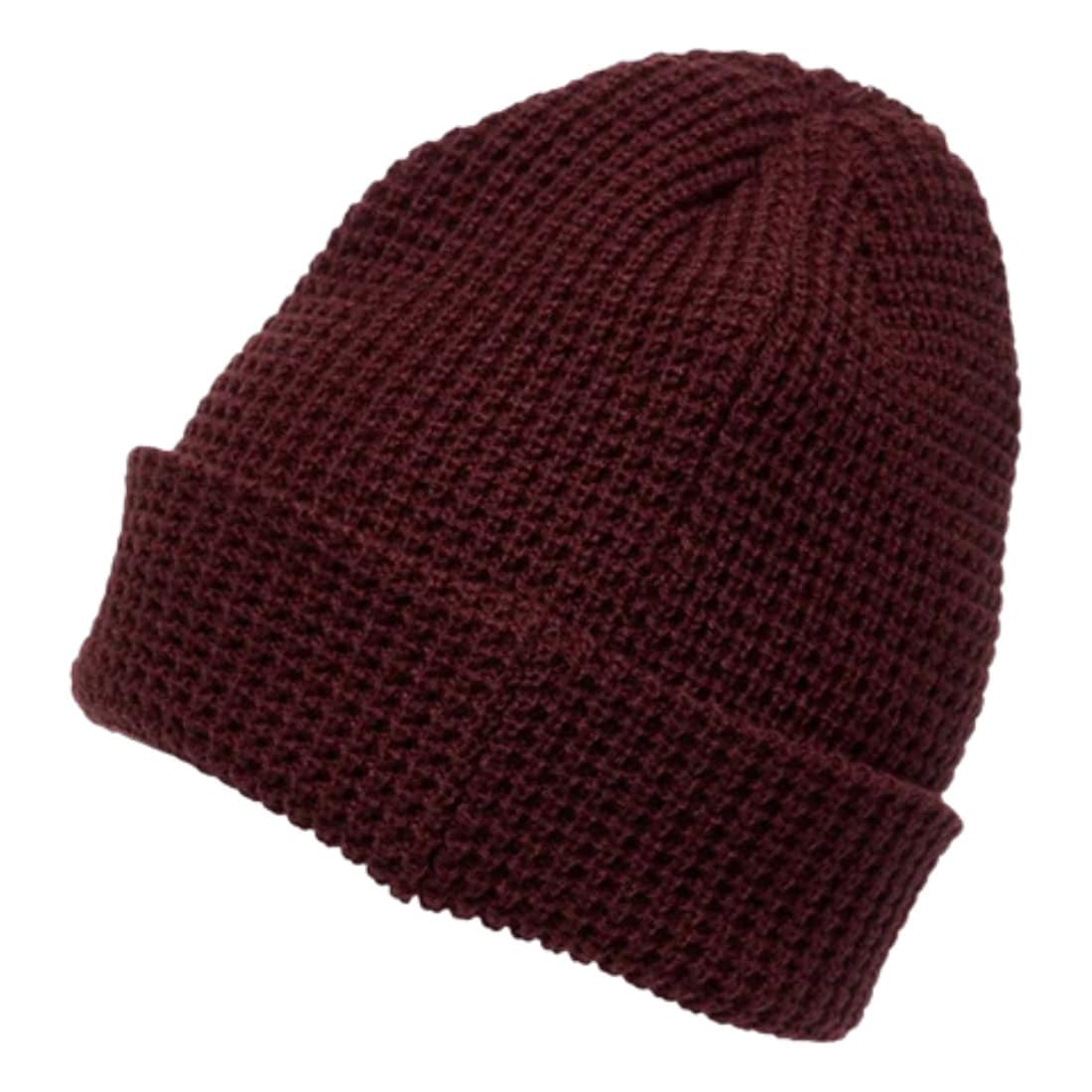 Volcom FA Daniel Shepard Beanie - Merlot - Fold Beanie by Volcom