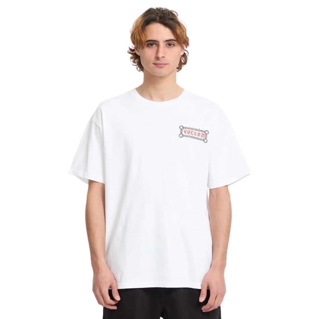 Volcom FA Daniel Shepard Unlocked T-Shirt - White - Mens Graphic T-Shirt by Volcom