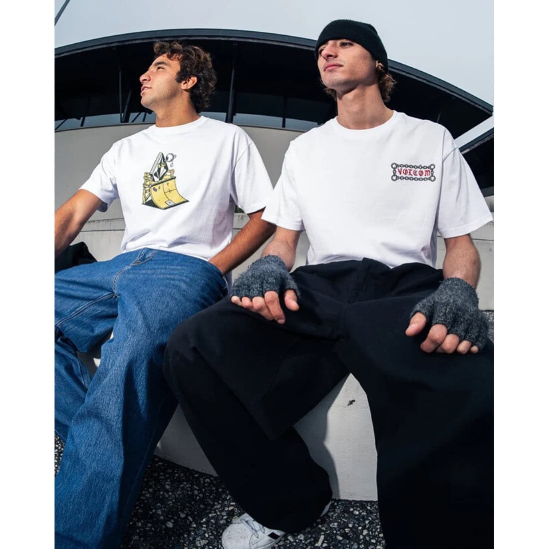 Volcom FA Daniel Shepard Unlocked T-Shirt - White - Mens Graphic T-Shirt by Volcom