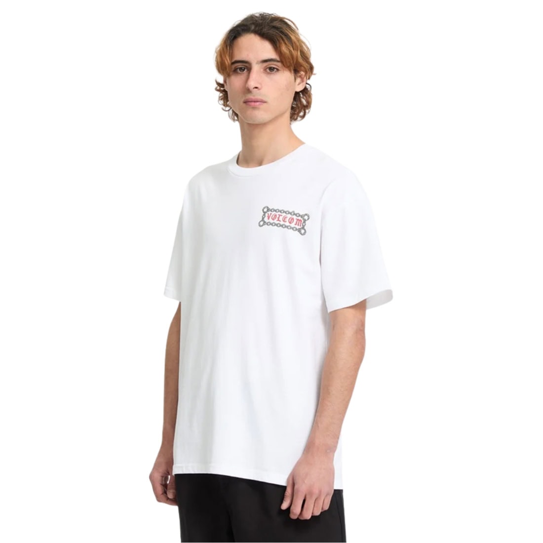 Volcom FA Daniel Shepard Unlocked T-Shirt - White - Mens Graphic T-Shirt by Volcom
