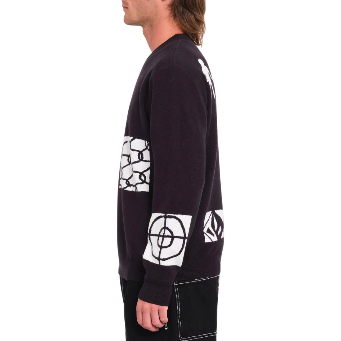 Volcom FA Keutchi Sweater - Black - Mens Knitwear by Volcom