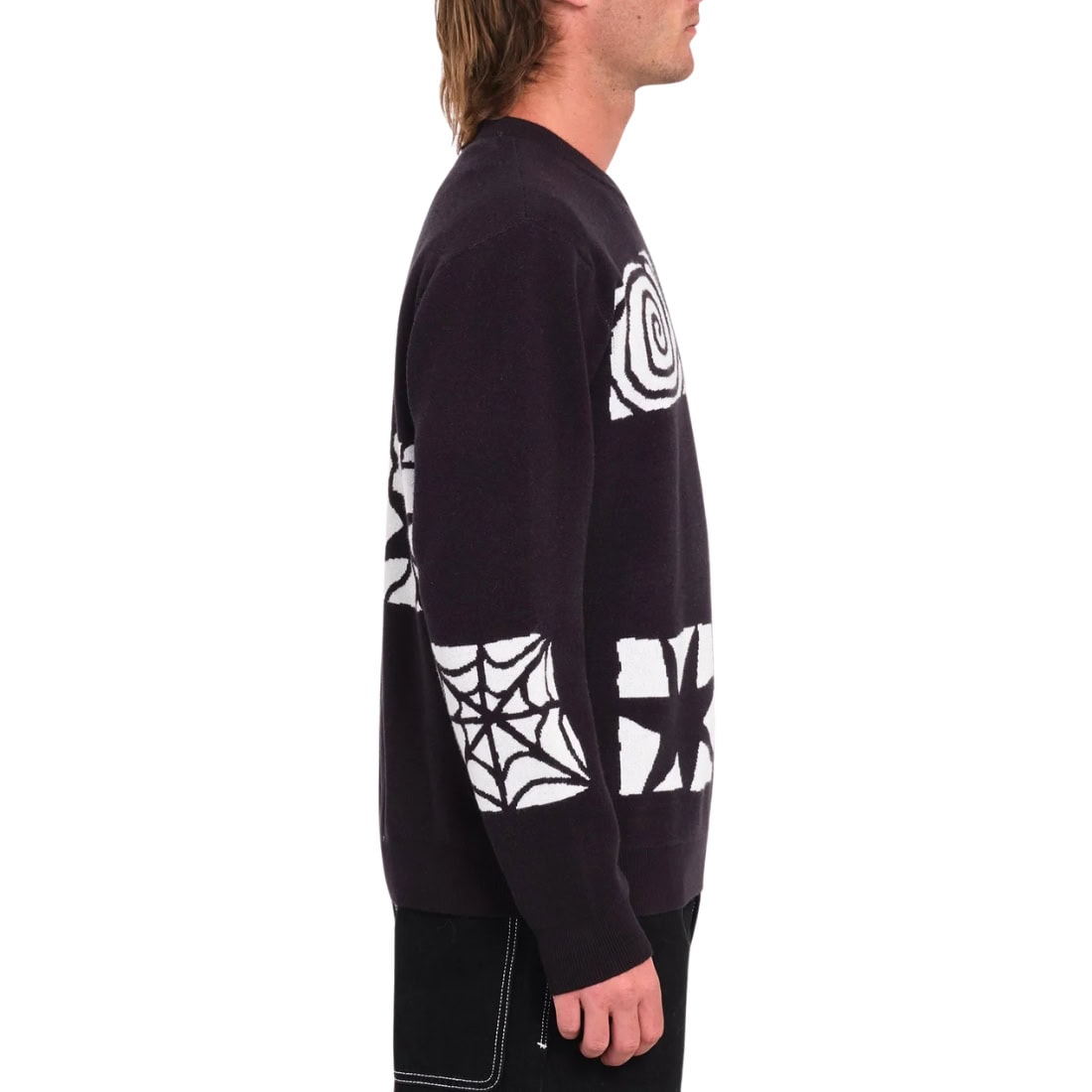 Volcom FA Keutchi Sweater - Black - Mens Knitwear by Volcom