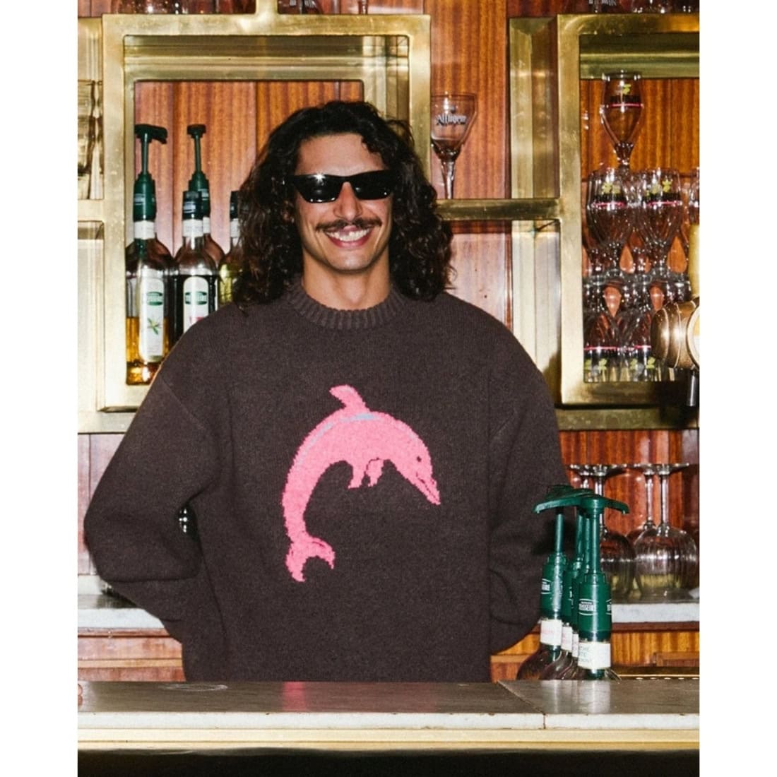 Volcom FA Ozzy Dolphin Sweater - Raisin - Mens Knitwear by Volcom