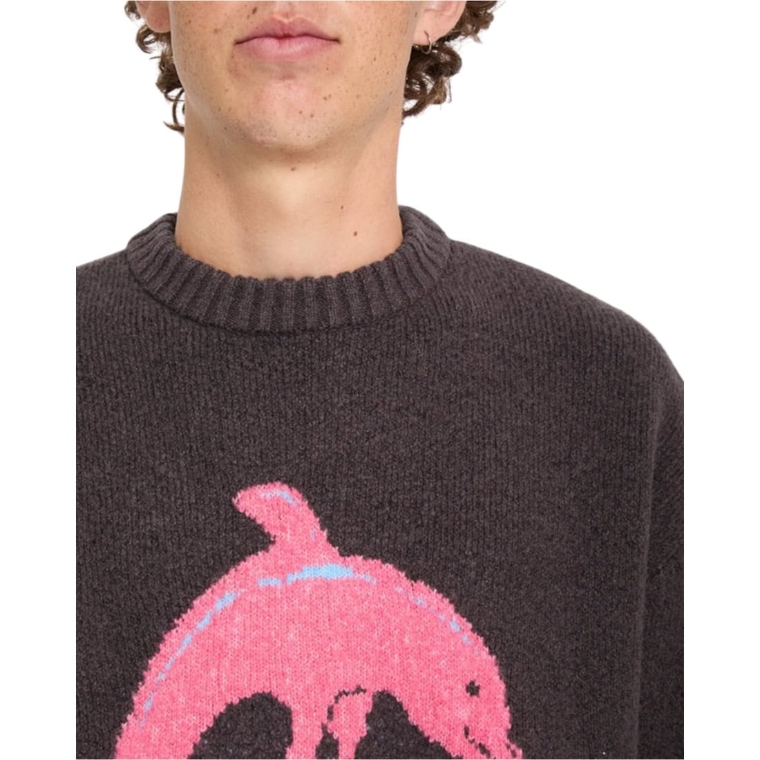 Volcom FA Ozzy Dolphin Sweater - Raisin - Mens Knitwear by Volcom