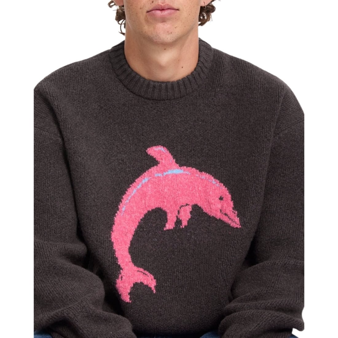 Volcom FA Ozzy Dolphin Sweater - Raisin - Mens Knitwear by Volcom