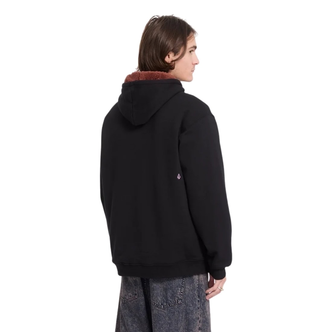 Volcom FA Ozzy Pullover Hood - Black - Mens Pullover Hoodie by Volcom