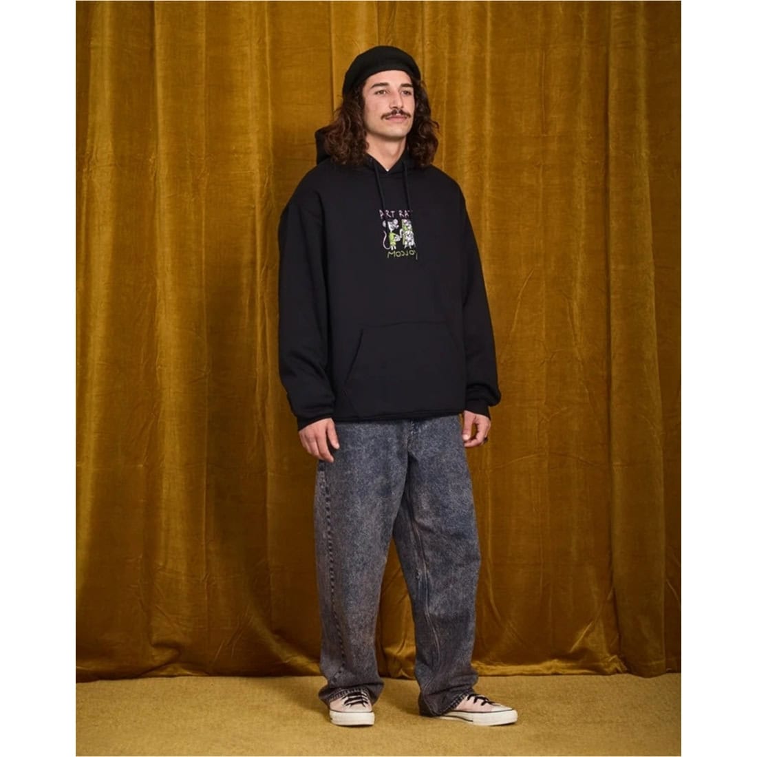 Volcom FA Ozzy Pullover Hood - Black - Mens Pullover Hoodie by Volcom