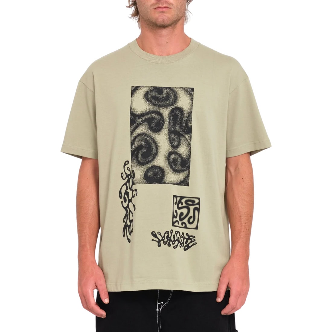 Volcom FA Zephyr 2 T-Shirt - Green Tea - Mens Graphic T-Shirt by Volcom