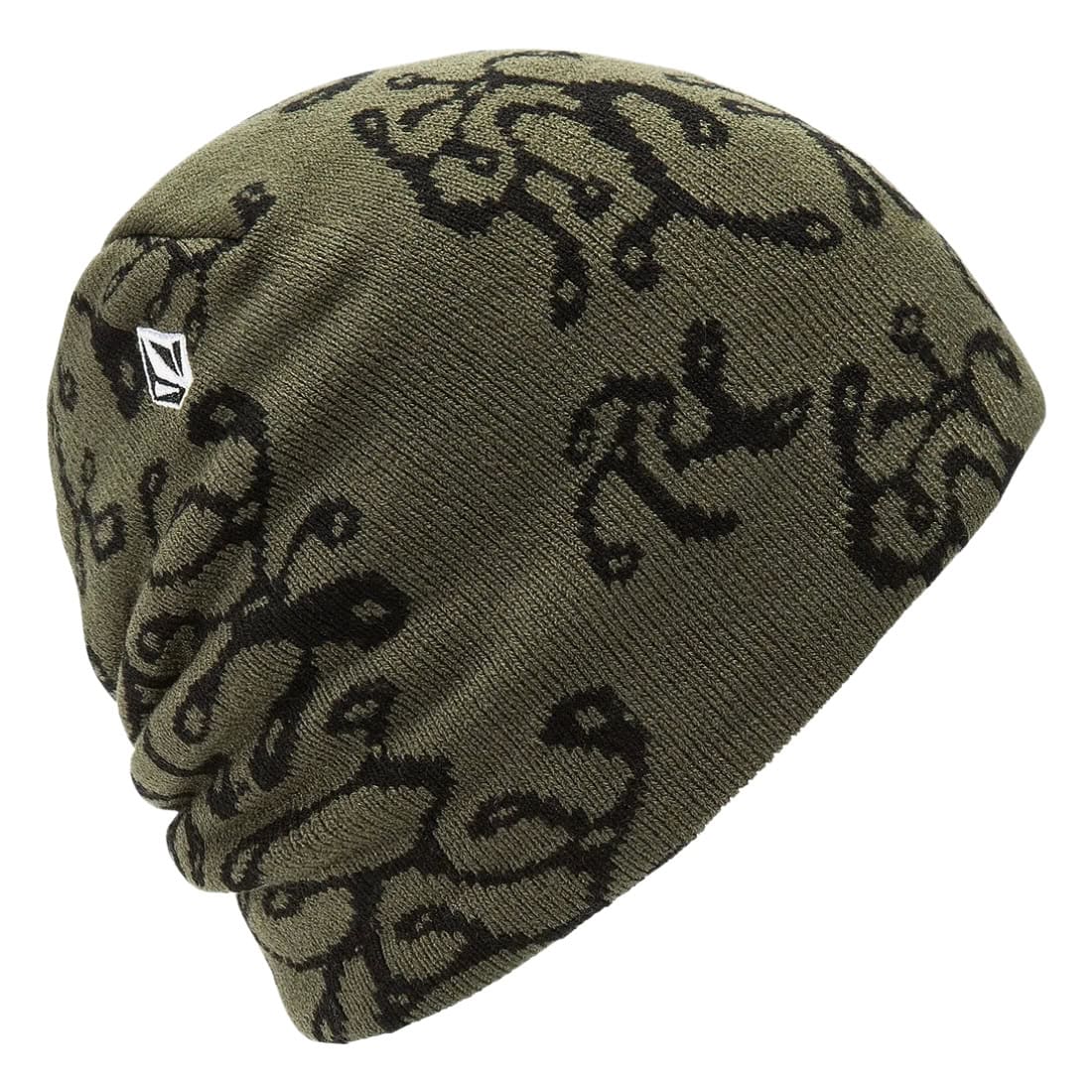 Volcom FA Zephyr Beanie - Wintermoss - Fold Beanie by Volcom