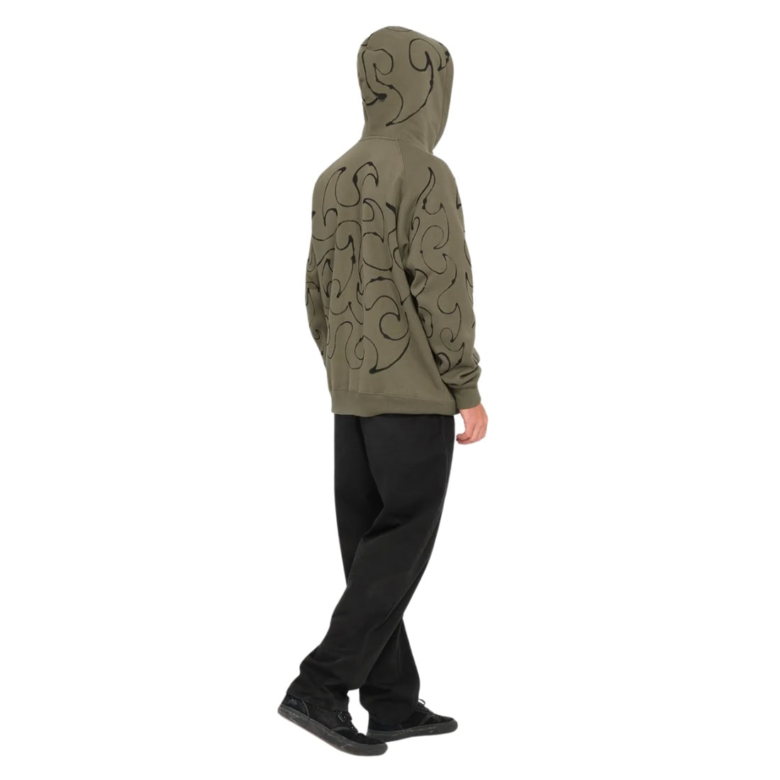 Volcom FA Zephyr Pullover Hoodie - Wintermoss - Mens Pullover Hoodie by Volcom