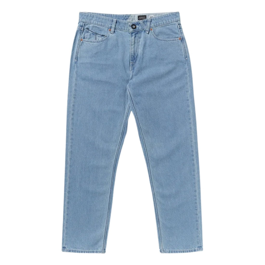 Volcom Fivedown Denim - Camper Blue - Mens Relaxed/Loose Denim Jeans by Volcom