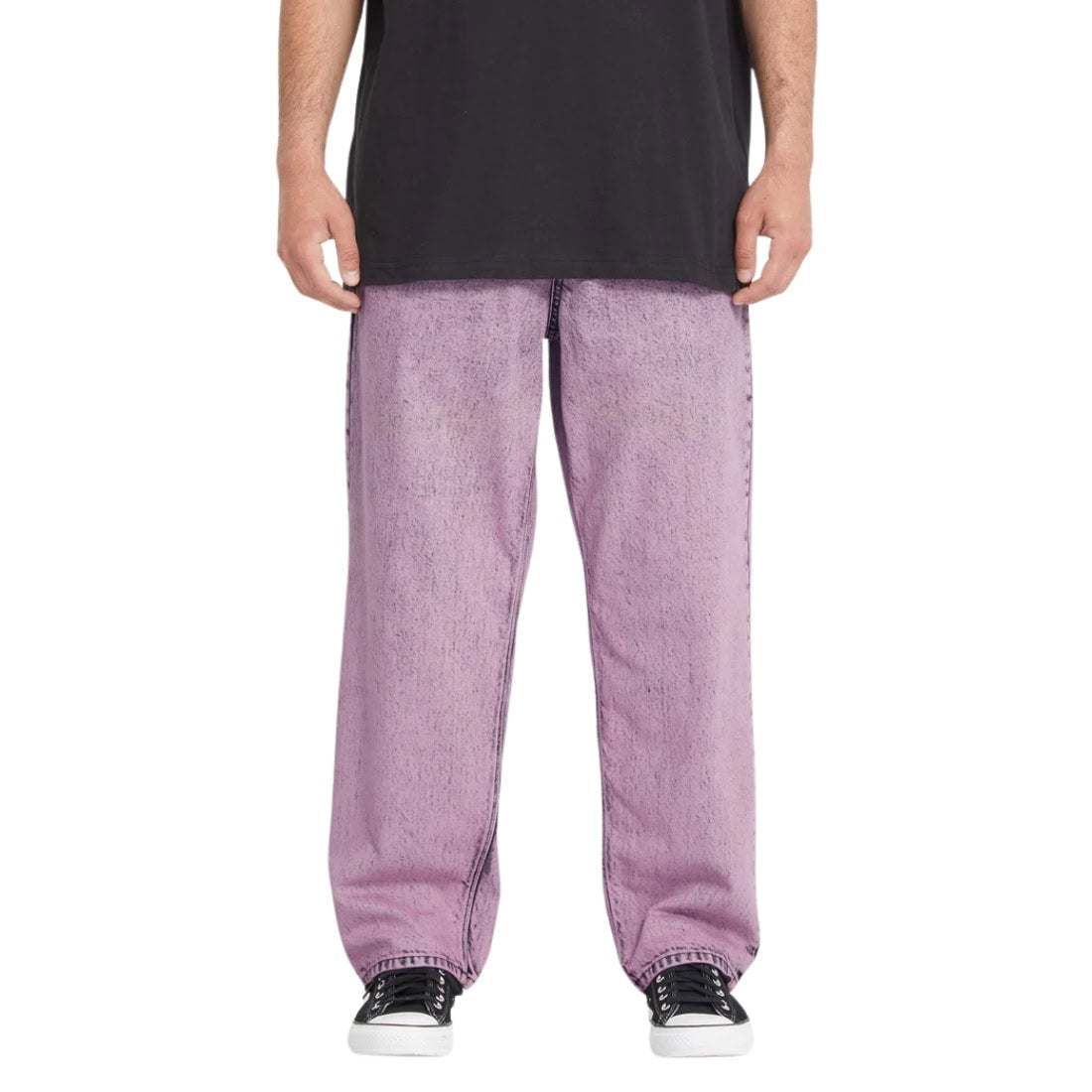 Volcom Freazy Loose Denim - Steel Purple - Mens Relaxed/Loose Denim Jeans by Volcom