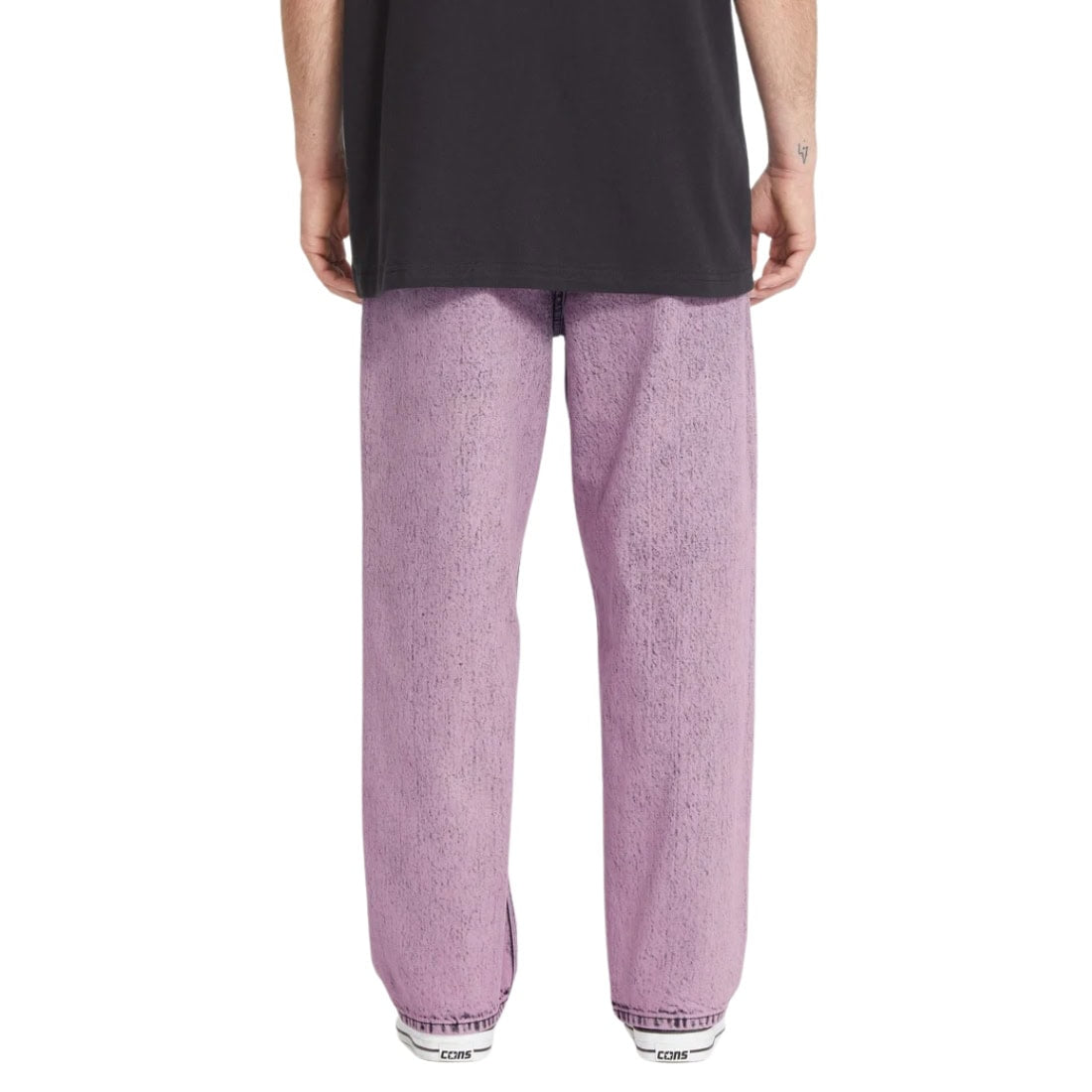 Volcom Freazy Loose Denim - Steel Purple - Mens Relaxed/Loose Denim Jeans by Volcom