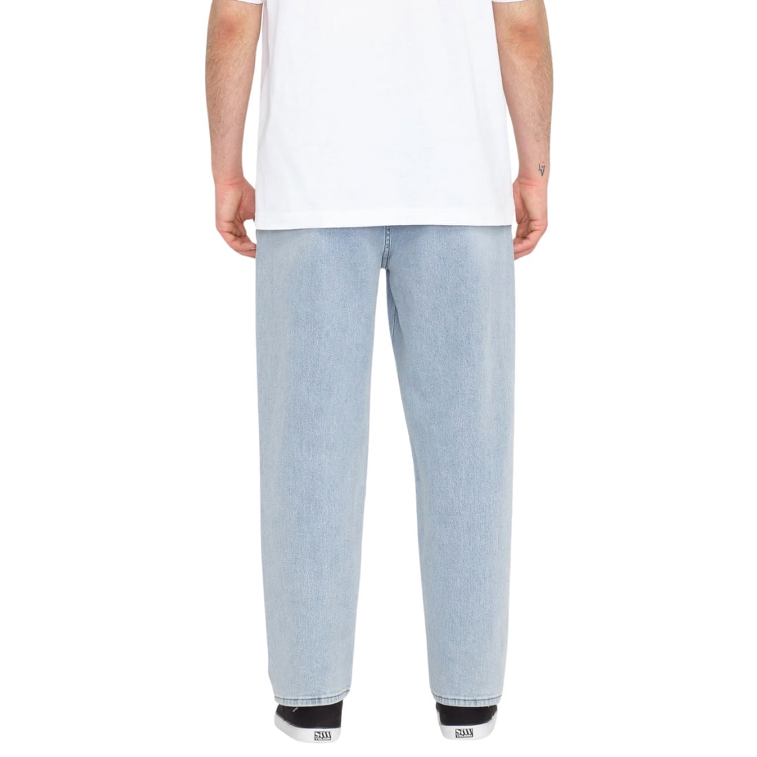 Volcom Freazy Loose Elastic Waistband Denim - Desert Dirt Indigo