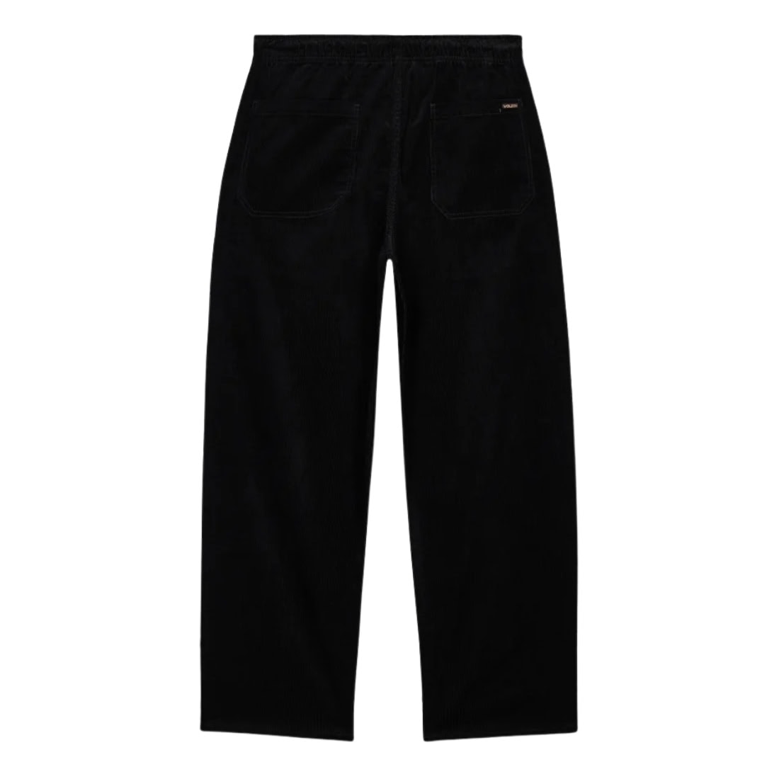 Volcom Freazy Loose EW Cord Pant - Black - Mens Corduroy Pants/Trousers by Volcom