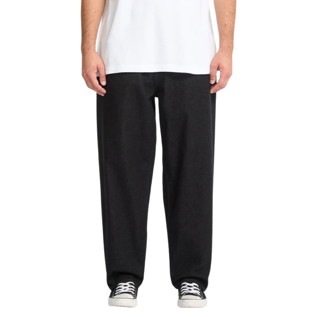 Volcom Freazy Loose EW Denim - Black Wash - Mens Relaxed/Loose Denim Jeans by Volcom