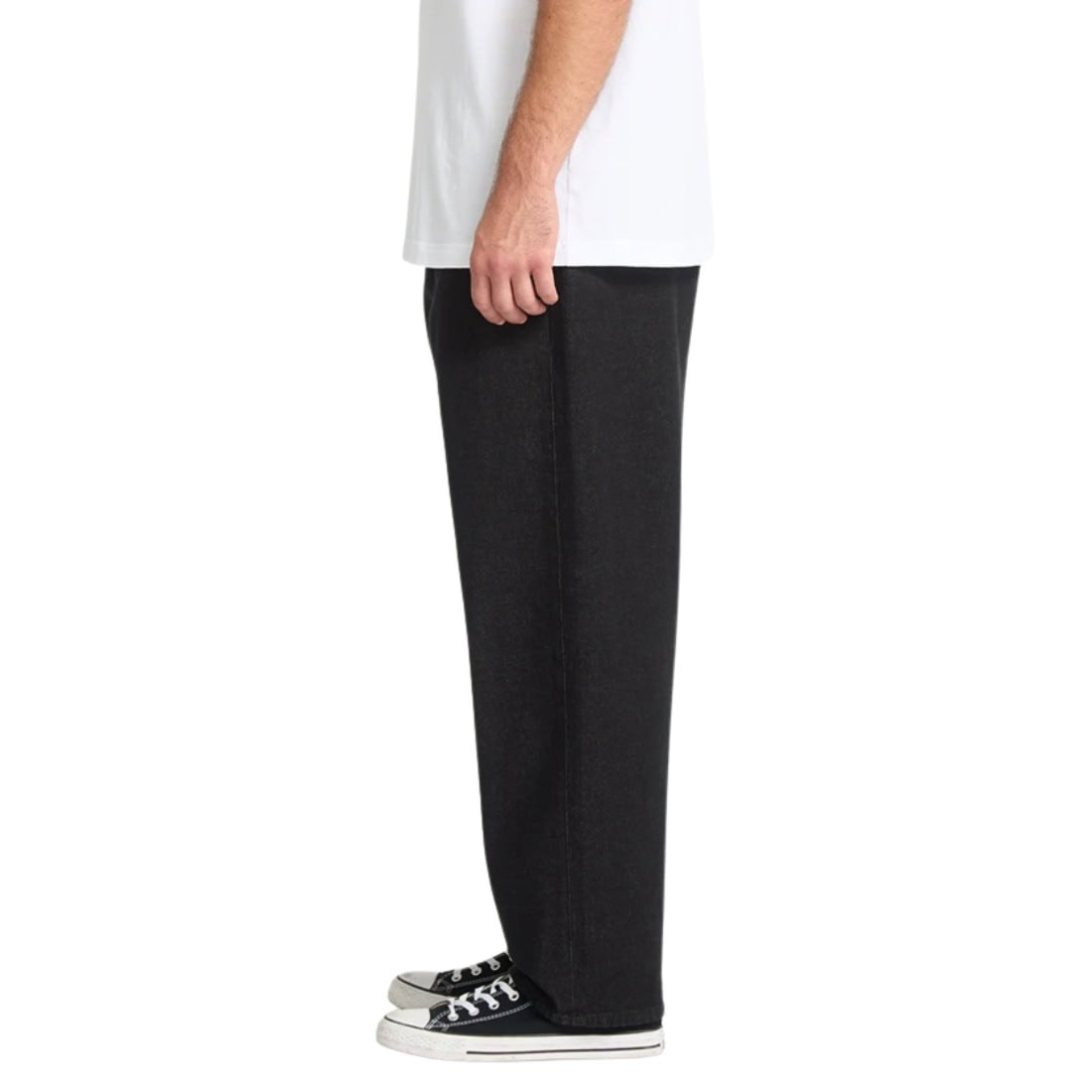 Volcom Freazy Loose EW Denim - Black Wash - Mens Relaxed/Loose Denim Jeans by Volcom